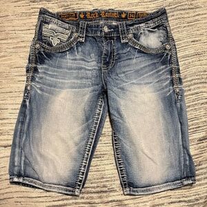 Mens Rock Revival Shorts